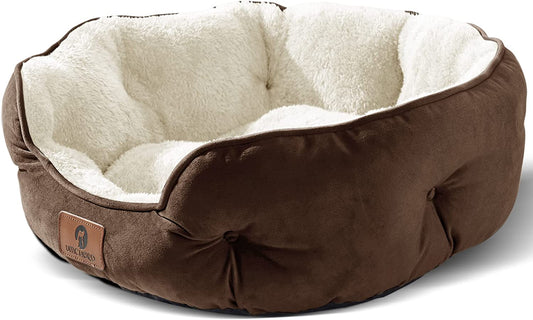 LZ Sherpa Fleece Cozy Pet Bed 