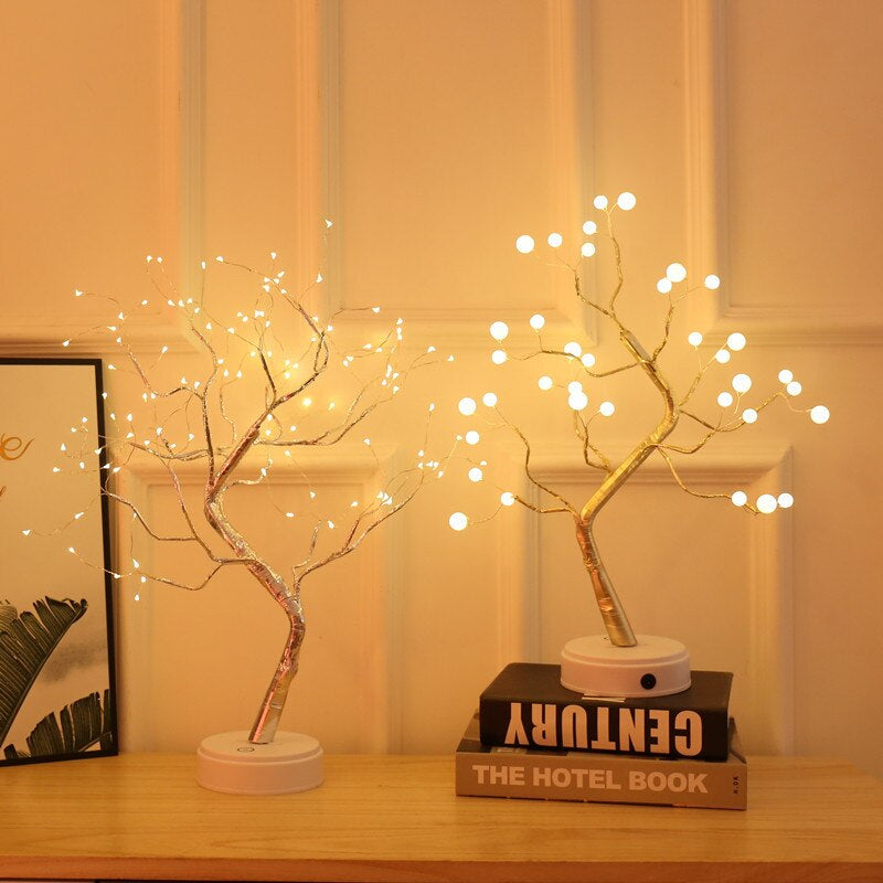 LZ Decorative Tabletop Tree Lamp