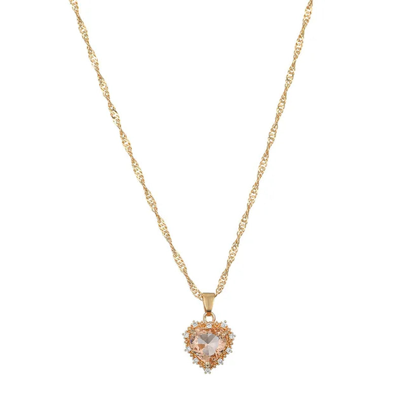 LZ Zircon Possession Pendant Necklace