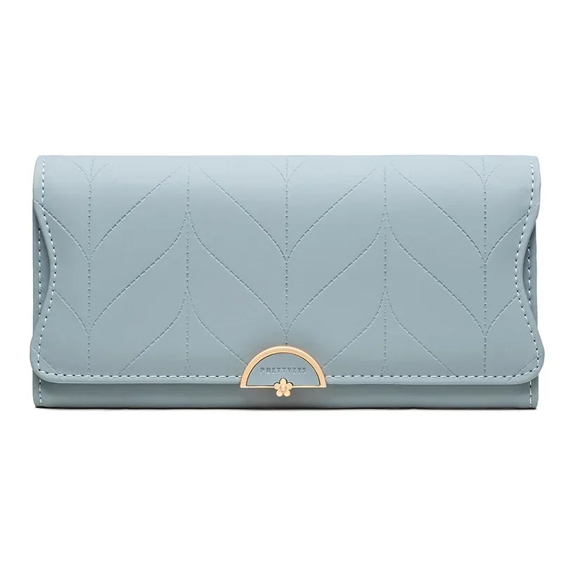 LZ Fashion Love Series Flower Hasp Clutch