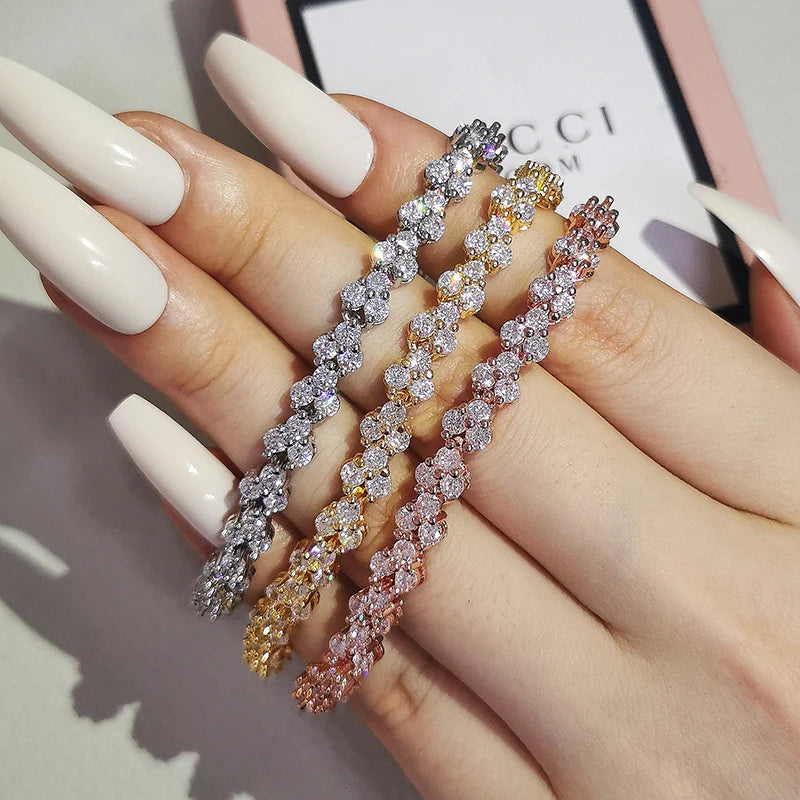LZ Zirconia Roma Charm Bracelet