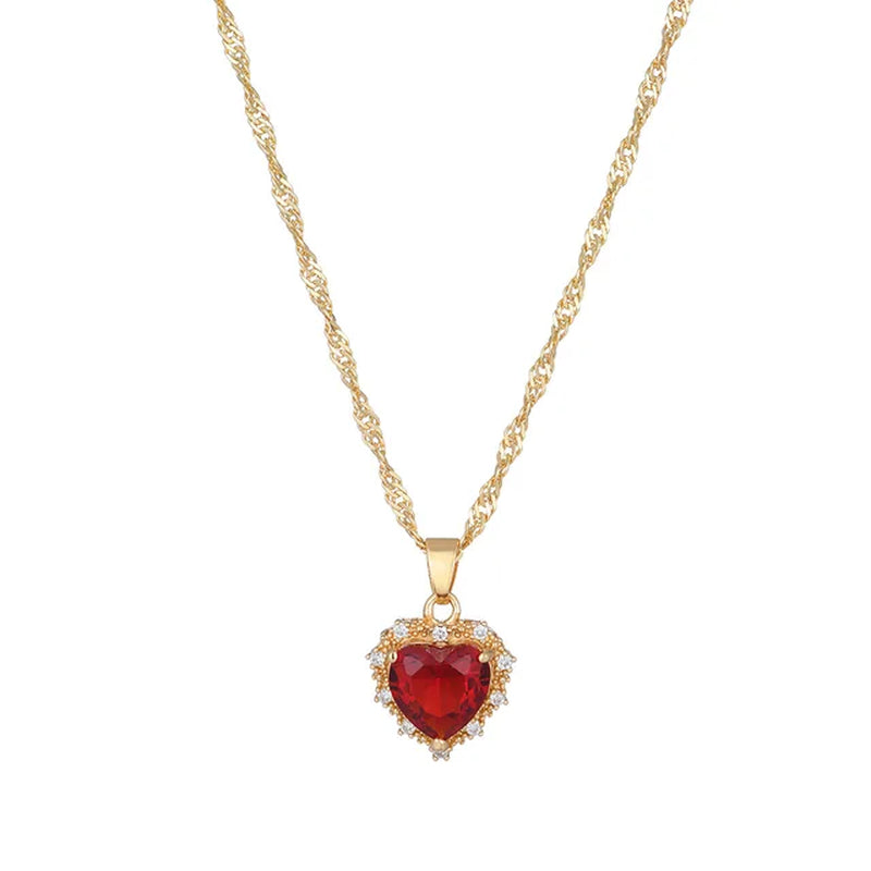 LZ Zircon Possession Pendant Necklace