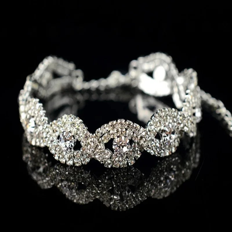 LZ Luxury Delysia Rhinestone Bracelet