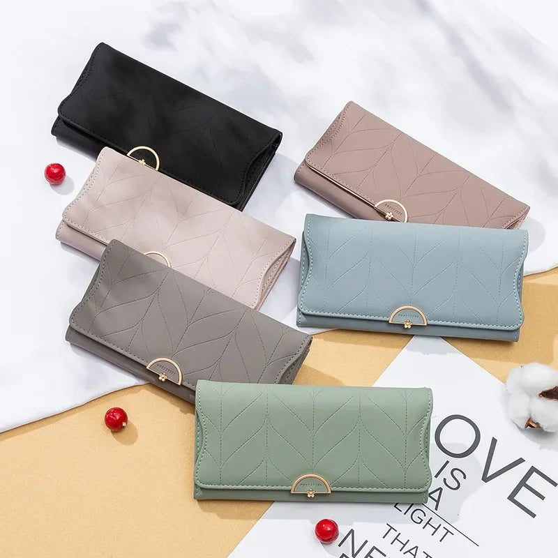 LZ Fashion Love Series Flower Hasp Clutch