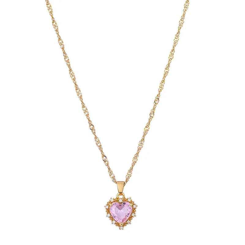 LZ Zircon Possession Pendant Necklace