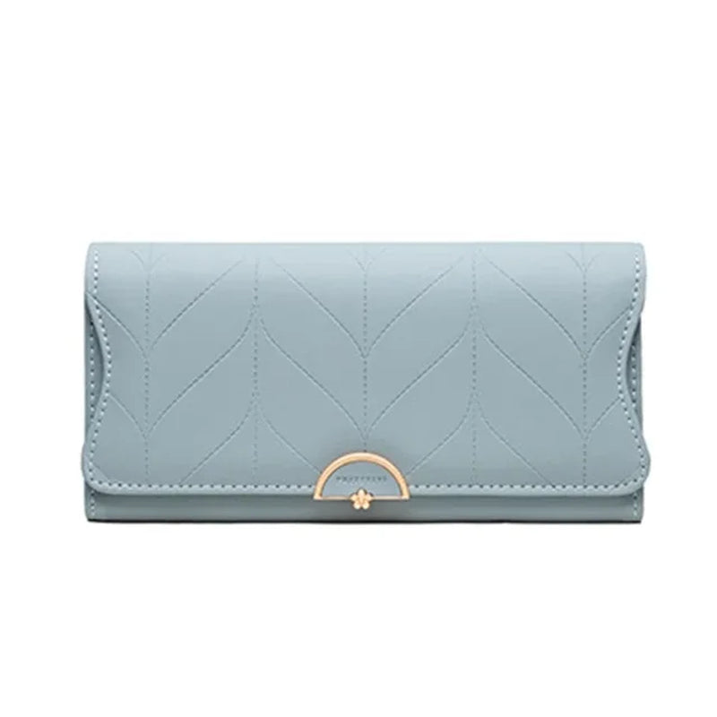 LZ Fashion Love Series Flower Hasp Clutch
