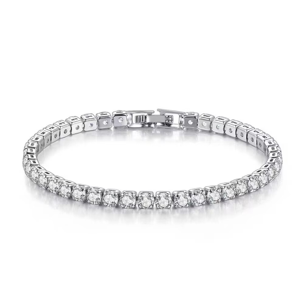 LZ Elegant Sparkle Tennis Bracelet
