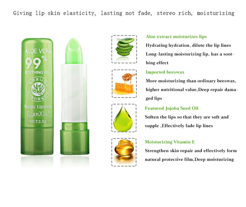 LZ Thermochromic Natural Color Moisturizing Lipstick
