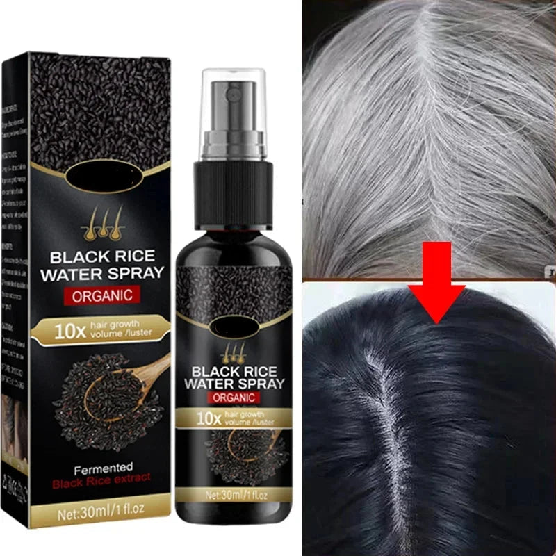 LZ Black Rice Hair Regrowth Spray