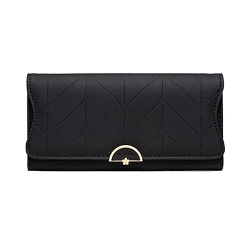 LZ Fashion Love Series Flower Hasp Clutch