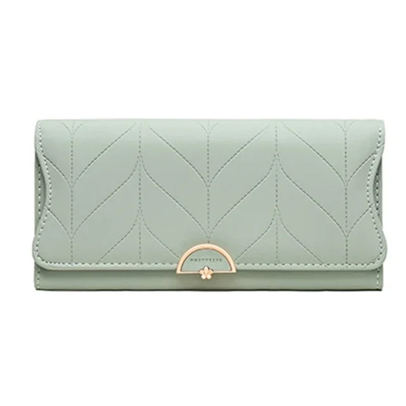 LZ Fashion Love Series Flower Hasp Clutch