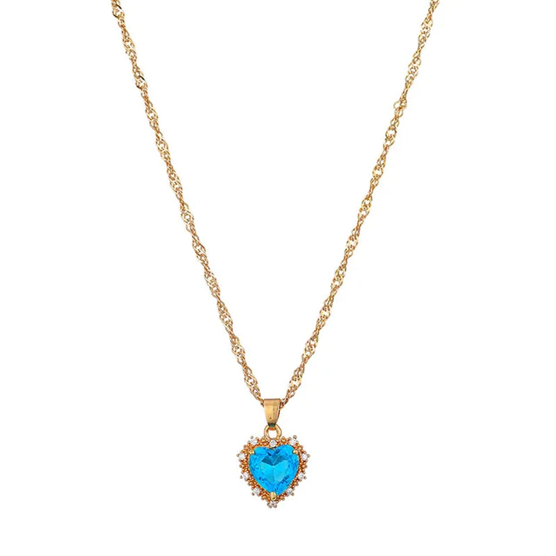 LZ Zircon Possession Pendant Necklace