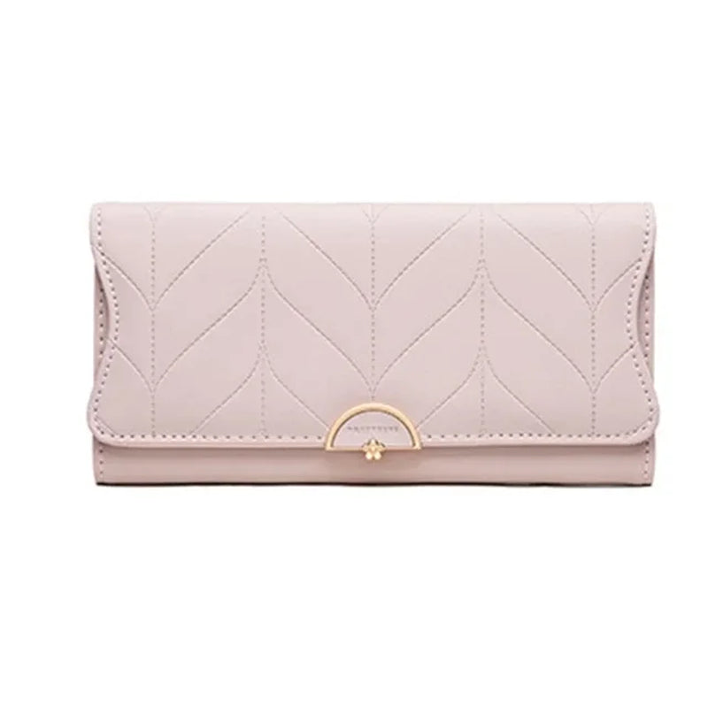 LZ Fashion Love Series Flower Hasp Clutch