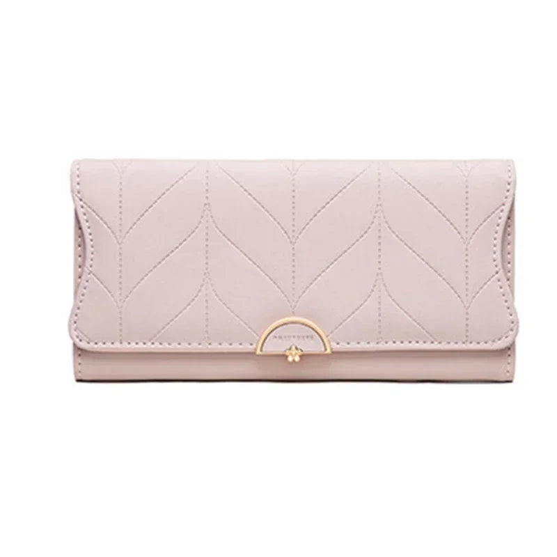 LZ Fashion Love Series Flower Hasp Clutch