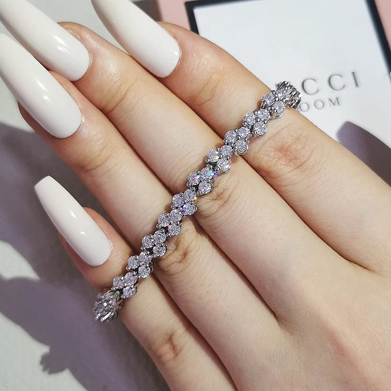 LZ Zirconia Roma Charm Bracelet