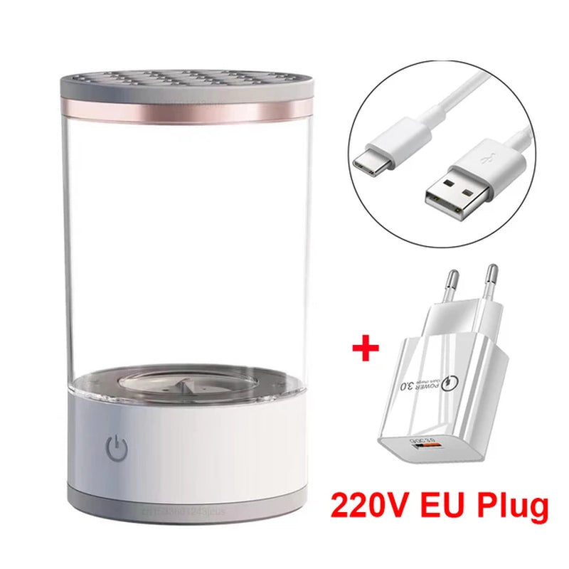 LZ Portable Cosmetic Brush Rotary Cleaner
